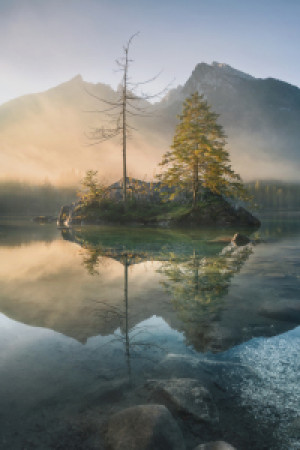 Wunschmotiv Mousepad - Hintersee oder mit Eigenem Foto