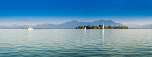 Foto Mousepad - Chiemsee oder mit Eigenem Foto