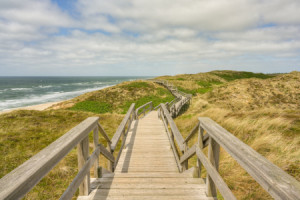 Fotos Mousepad - Sylt Steg Durch Die Dünen In Wenningstedt oder mit...