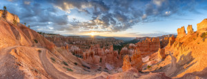 Bild auf Mousepad - Sonnenaufgang Im Bryce Canyon oder mit Eigenem ...