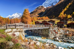 Fotos Mousepad - Lötschental Im Herbst - Wallis - Schweiz oder mit ...