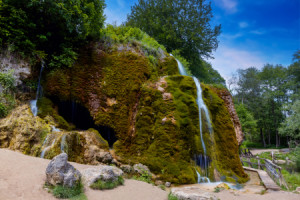Foto auf Mousepad - Wasserfall Dreimühlen - Nationalpark Eifel oder...