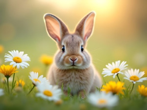 Bild Mousepad - Hase oder mit Eigenem Foto