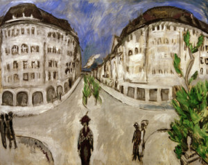 Wunschbild auf Mousepad - E L Kirchner Street In City Park oder mit...