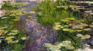 Foto auf Mousepad - Waterlilies oder mit Eigenem Foto