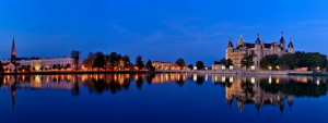 Motiv auf Mousepad - Schwerin Skyline oder mit Eigenem Foto