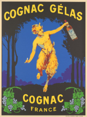 Bild auf Papier - Cognac Gelas By Jean D Ylen - 1910 oder mit Eigen...