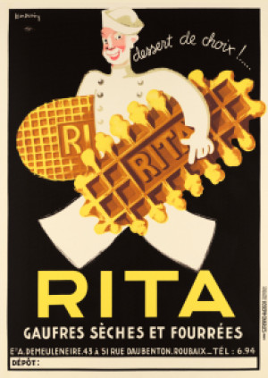 Motiv als Papier - Rita By Leon Dupin - 1933 oder mit Eigenem Foto