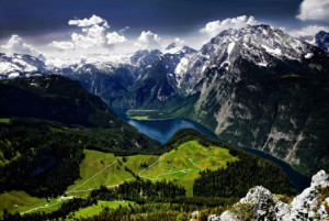 Motiv als Papier - Der Königssee Berchtesgaden oder mit Eigenem Foto