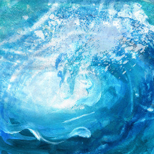 Wunschbild Papier - The Wave oder mit Eigenem Foto