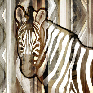 Wunschmotiv als Papier - Safari Zebra oder mit Eigenem Foto