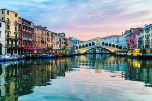 Motiv als Papier - Sonnenaufgang In Venedig oder mit Eigenem Foto