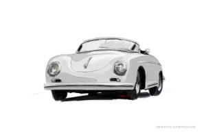 Wunschmotiv als Papier - Porsche 356 Speedster oder mit Eigenem Foto