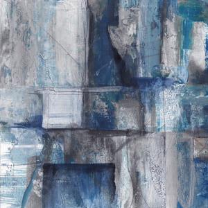 Wunschmotiv auf Papier - Patchwork Abstract Ii Left Side oder mit E...