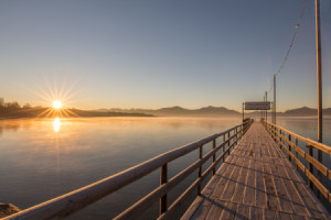 Bilder Papier - Sunrise Chiemsee oder mit Eigenem Foto
