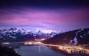 Motiv auf Papier - Zell Am See - Kaprun oder mit Eigenem Foto