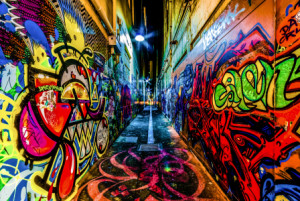 Bild Papier - Urban Art Melbourne oder mit Eigenem Foto