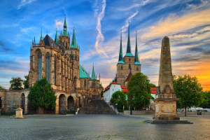 Wunschbild Papier - Erfurter Dom - Erfurt - Thüringen oder mit Eige...