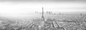 Wunschmotiv auf Papier - Paris In Schwarzweiß oder mit Eigenem Foto