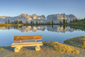 Fotos Papier - Lieblingsplatzl Mit Blick Zum Wilden Kaiser oder mit...