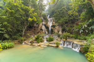Wunschmotiv Papier - Kuang Si Wasserfall Luang Prabang oder mit Eig...