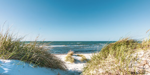 Motiv als Papier - Dünen Strand Und Ostseewellen oder mit Eigenem F...