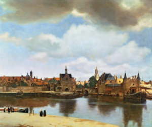 Motiv auf Papier - View Of Delft C 1660-61 oder mit Eigenem Foto
