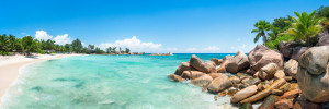 Bilder Papier - Strandurlaub Auf Den Seychellen oder mit Eigenem Foto