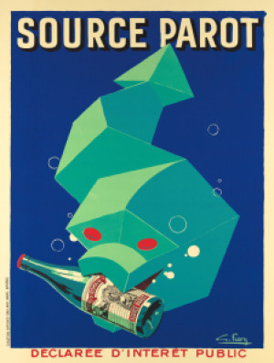 Motiv auf Posterdruck - Source Parot By Georges Favre - 1930 oder m...