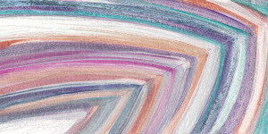 Posterdruck - Modern Agate Multi Color oder mit Eigenem Foto