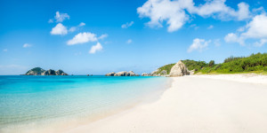Wunschmotiv Poster - Aharen Beach Auf Tokashiki - Okinawa - Japan o...