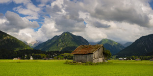 Wunschbild Posterdruck - Holzscheune oder mit Eigenem Foto