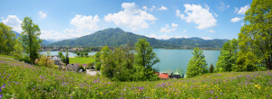 Bilder Posterdruck - Leebergpanorama Am Tegernsee oder mit Eigenem ...