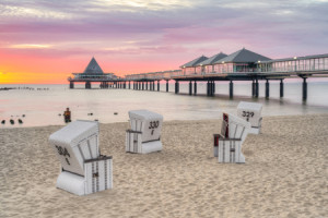 Bilder Poster - Seebrücke Heringsdorf Auf Usedom oder mit Eigenem F...