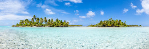 Foto auf Posterdruck - Rangiroa Auf Französisch Polynesien oder mit...