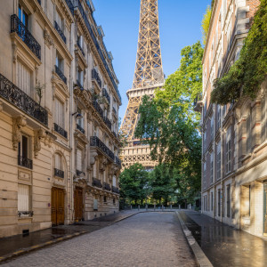 Motiv Posterdruck - Eiffelturm In Paris oder mit Eigenem Foto
