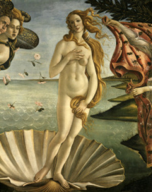 Motiv auf Poster - Botticelli Birth Of Venus Detail oder mit Eigene...