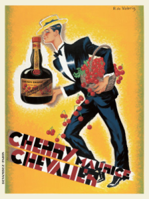 Wunschbild auf Schieferplatte - Cherrymauricechevalierbyrogerdevale...