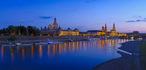 Wunschmotiv auf Schieferplatte - Dresden Panorama oder mit Eigenem ...
