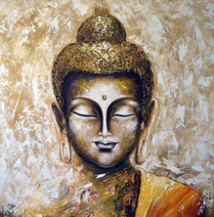 Foto auf Schieferplatte - Buddha oder mit Eigenem Foto