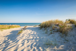 Wunschbild als Schieferplatte - Ostseestrand oder mit Eigenem Foto