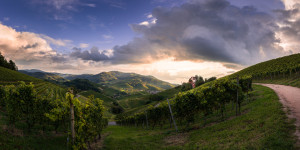 Motiv als Schieferplatte - Vor Dem Regen oder mit Eigenem Foto