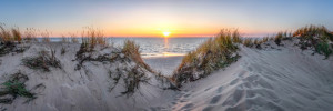 Wunschmotiv auf Schieferplatte - Dünen Am Meer oder mit Eigenem Foto