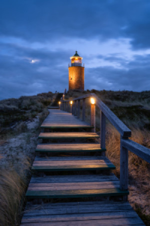 Wunschbild Schieferplatte - Quermarkenfeuer Rotes Kliff Auf Sylt od...