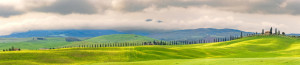 Motiv als Schieferplatte - Toskana Im Frühling oder mit Eigenem Foto
