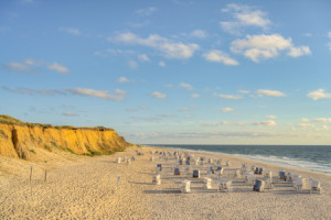 Bild auf Schieferplatte - Rotes Kliff Auf Sylt oder mit Eigenem Foto