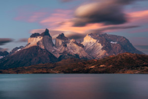 Foto Schieferplatte - Patagonien oder mit Eigenem Foto