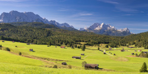 Schieferplatte - Buckelwiesen Und Zugspitze oder mit Eigenem Foto