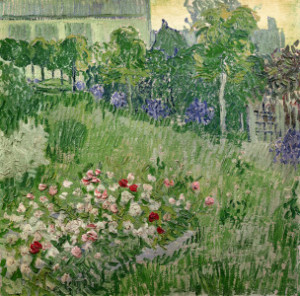 Motiv auf Schieferplatte - Daubigny S Garden 1890 oder mit Eigenem ...
