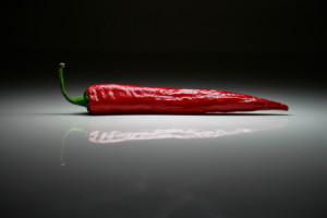 Motiv als Tapete - Hot Chili oder mit Eigenem Foto